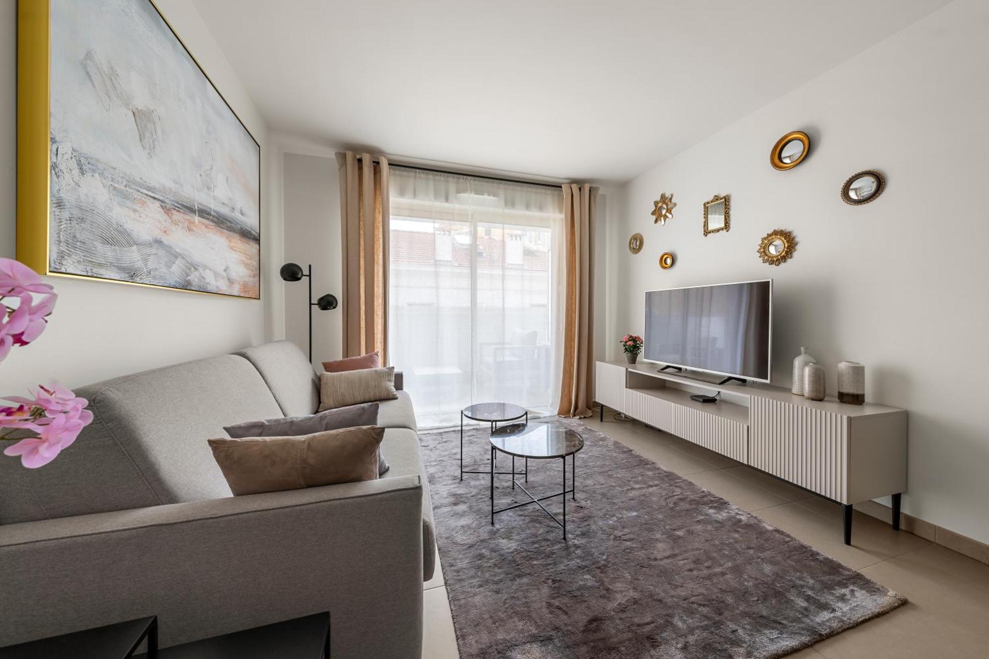 Beautiful Apartment Cannes Center Terrace Parking Exterior photo